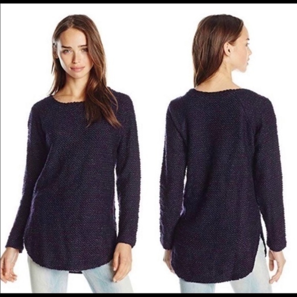 Jessica Simpson Navy Marl Sweater